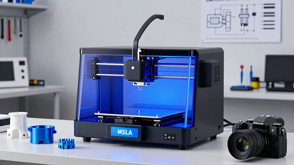 key factors for msla resin 3d printers