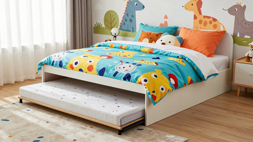 kids trundle bed options