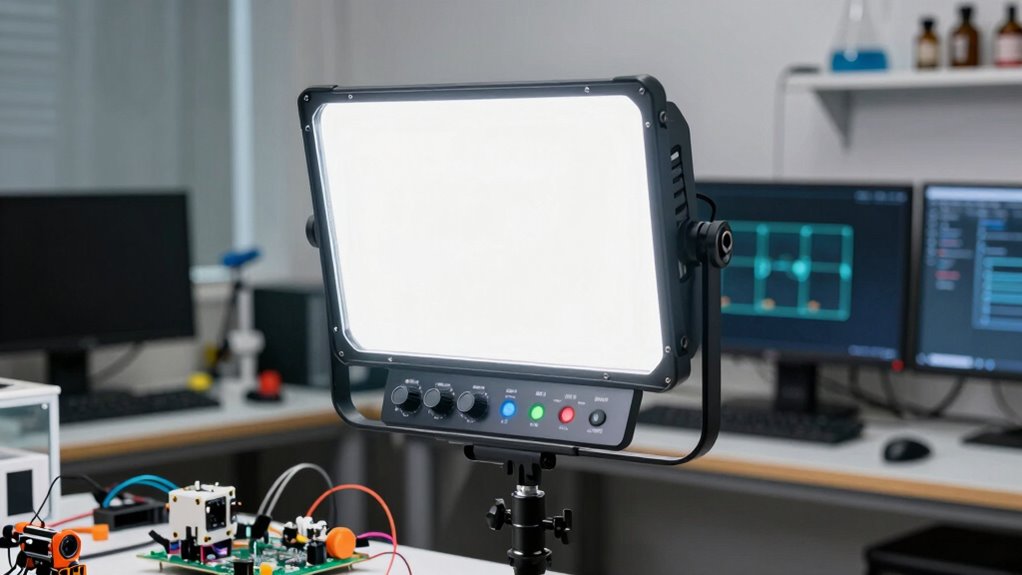 lighting quality and versatility