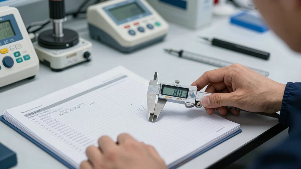 maintain detailed calibration documentation