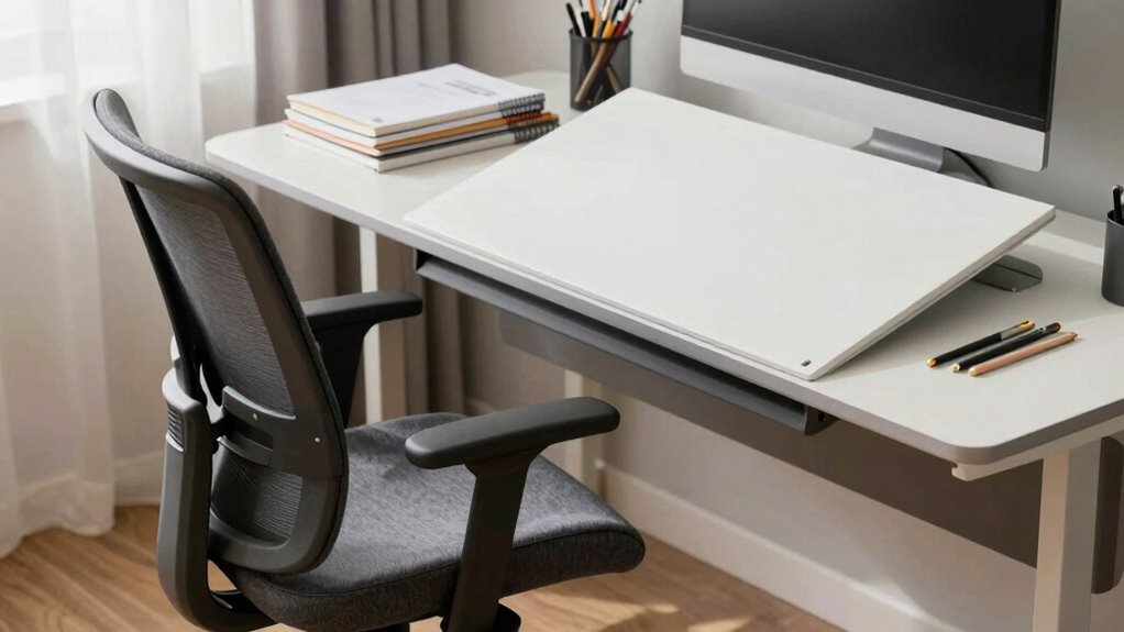 maintain ergonomic drafting posture