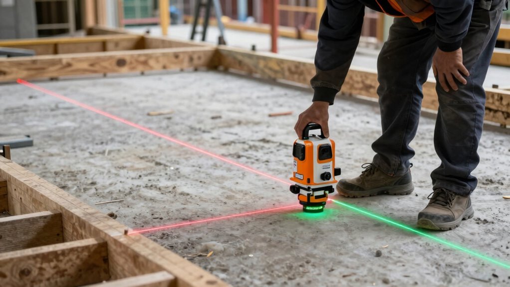 maintain laser level safety