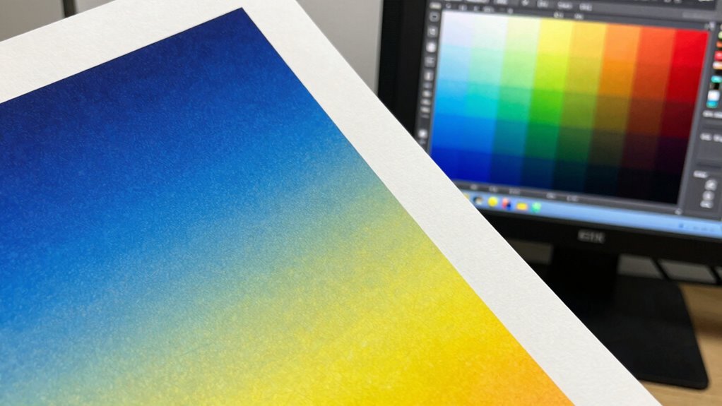 match screen and paper