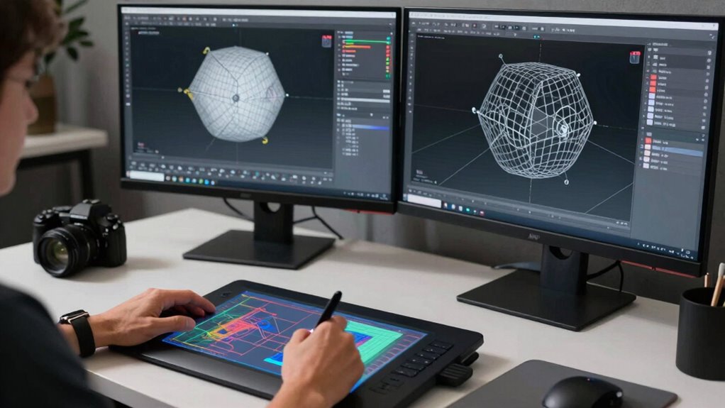 mesh optimization and cad compatibility
