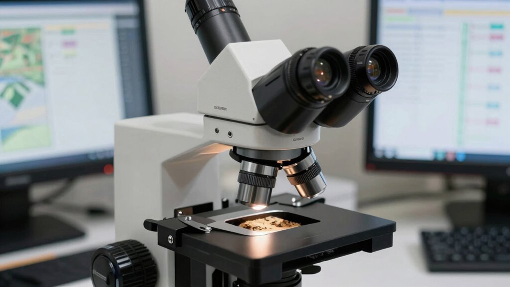 microscope features for surveying