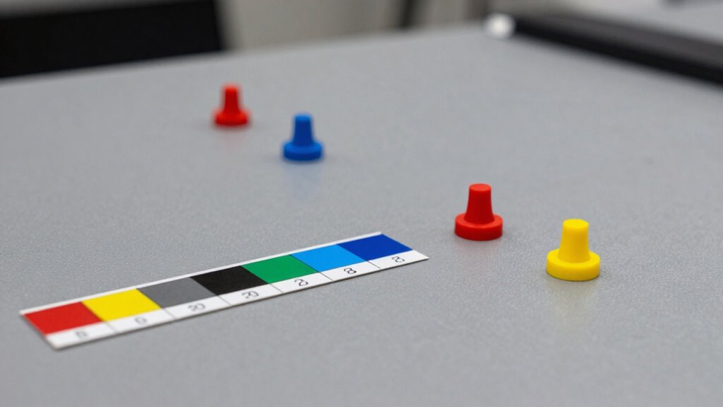 optimal scale bar placement