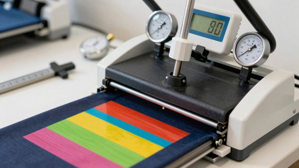 optimize heat press settings