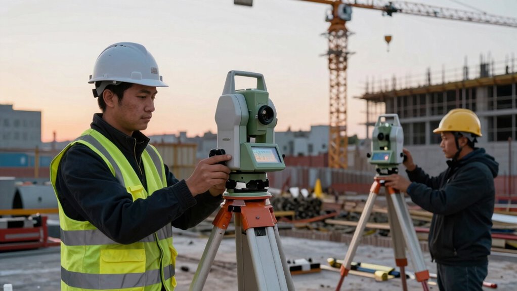 optimized robotic total station operations
