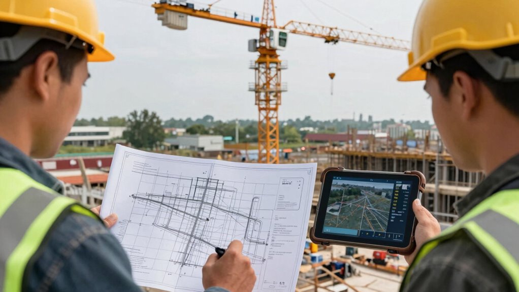 precise construction site positioning