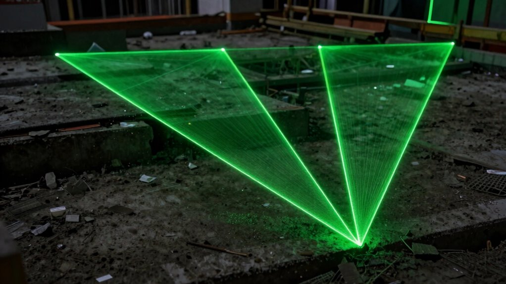 precise multi plane laser alignment