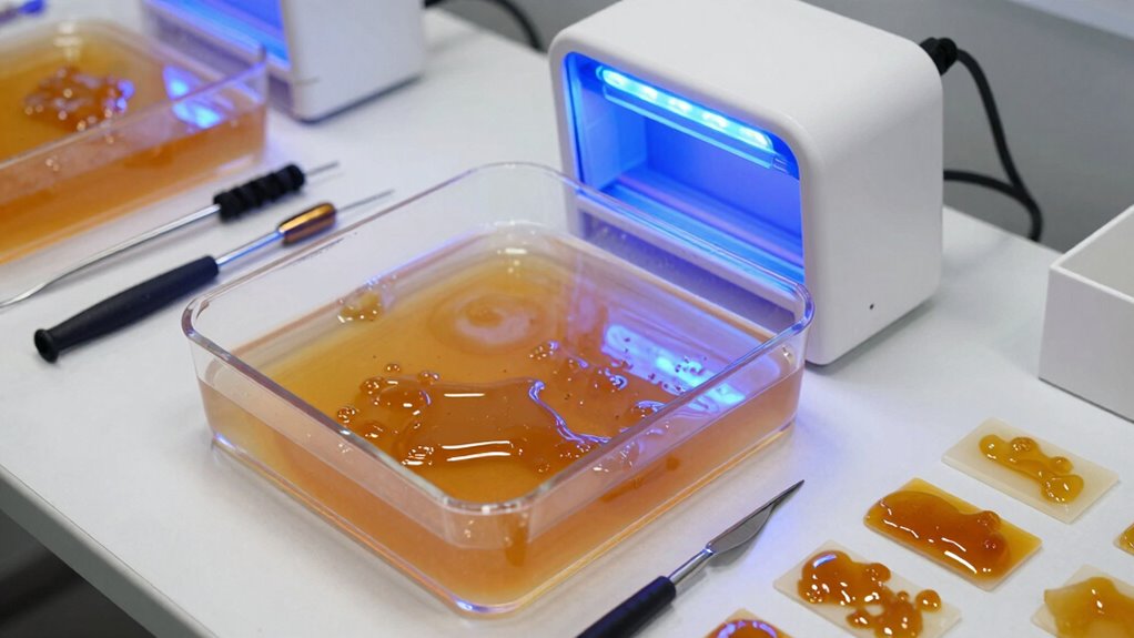 proper resin curing techniques