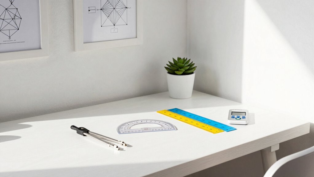 streamlined organized geometry workspace