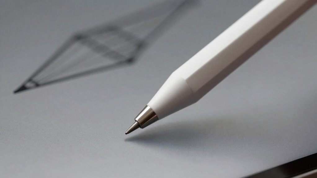 stylus features for precision