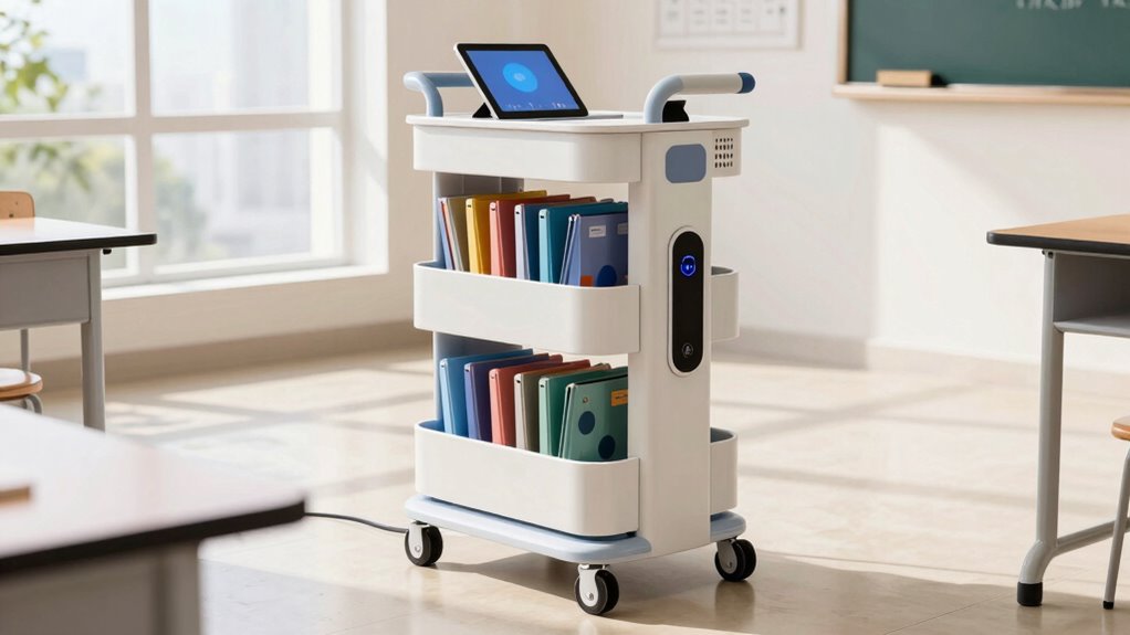 tablet charging cart essentials