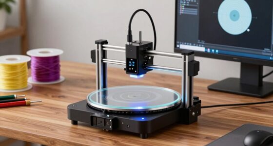 top 3d scanner turntable kits