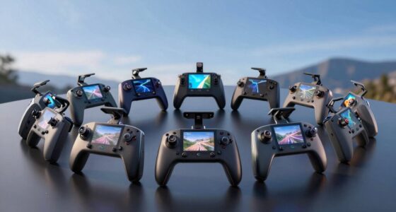 top drone controller screens