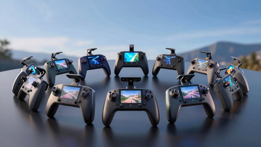 top drone controller screens