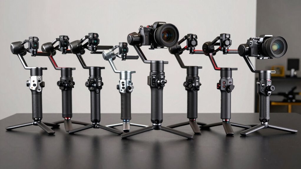 top gimbals for product filming