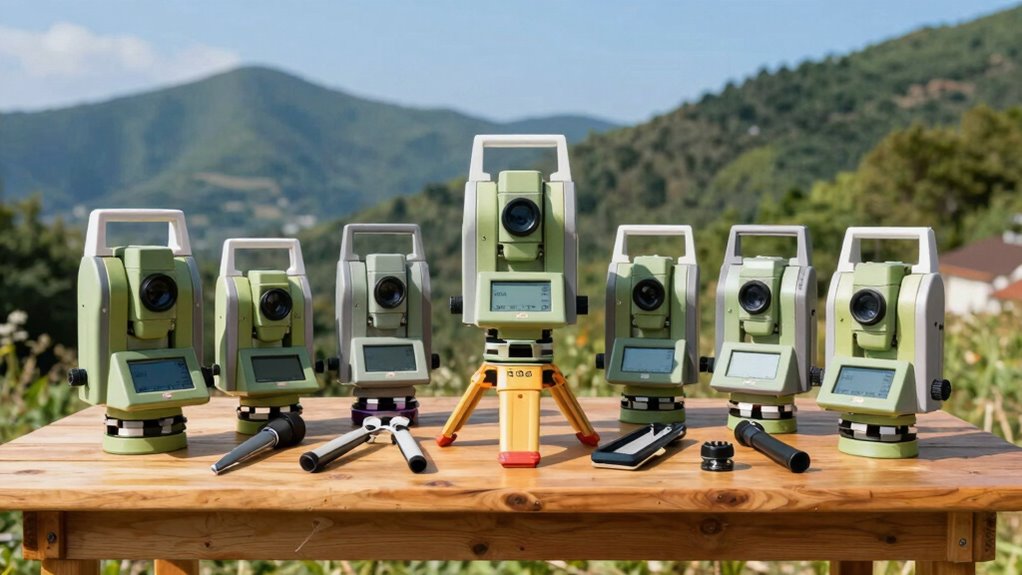 top land surveying equipment