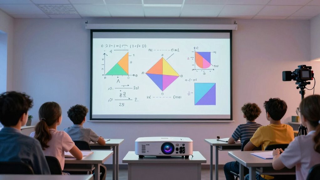 top math classroom projectors