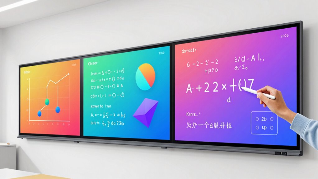 top math classroom smart boards