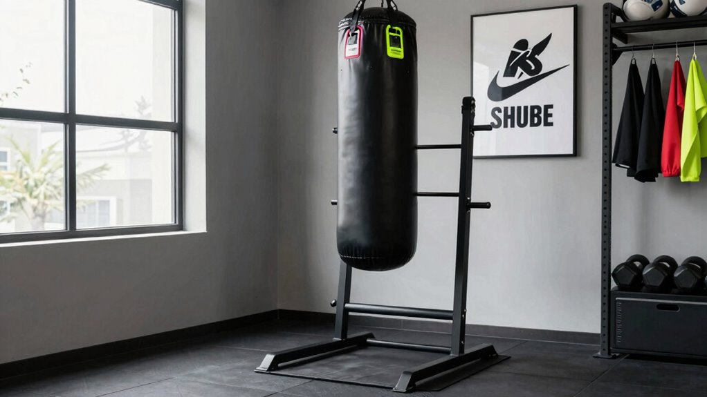 top punching bag stands