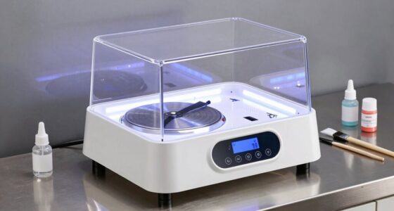 top resin curing stations