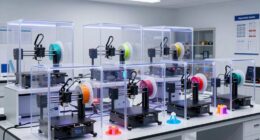 top school enclosed 3d printers