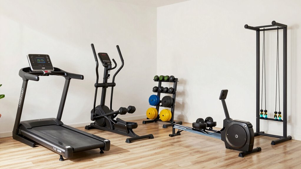 top small space gym equipment