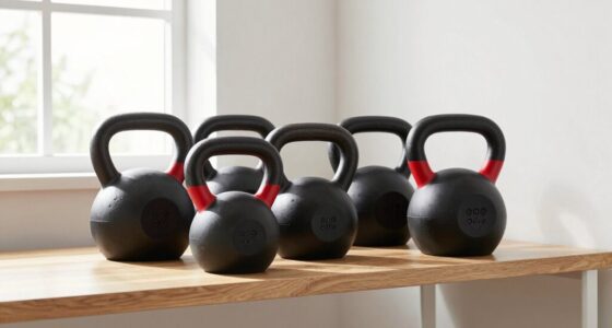 top space saving kettlebells