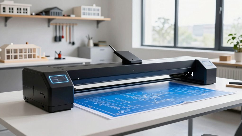 top wide blueprint scanners