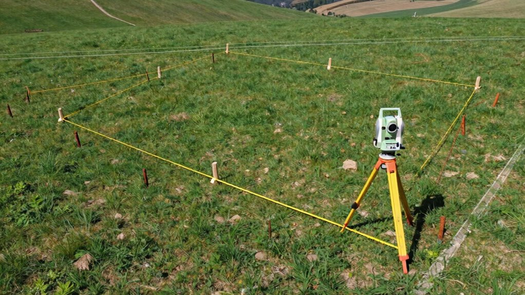 traverse measurement and correction