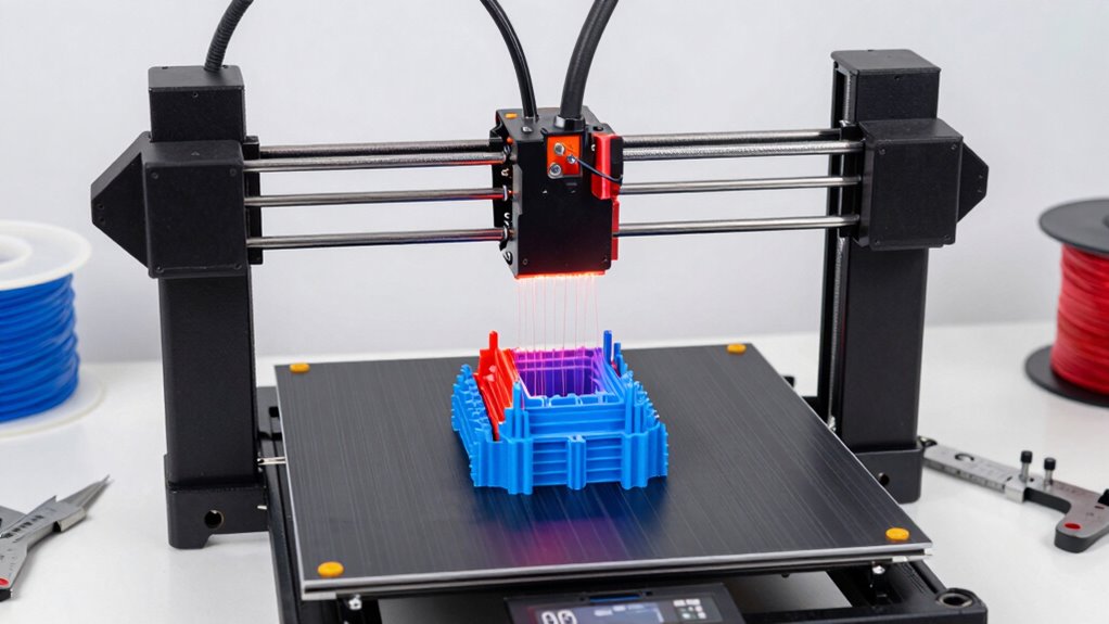 troubleshooting dual extruder printing