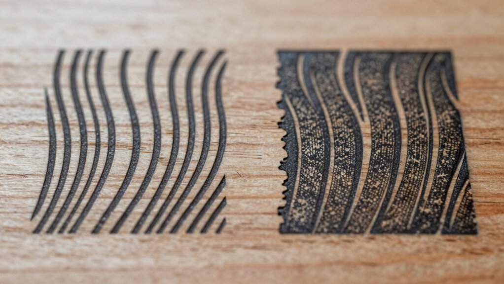 vector creates sharper lines