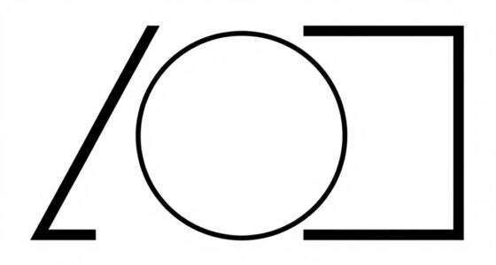 clean simple geometric branding