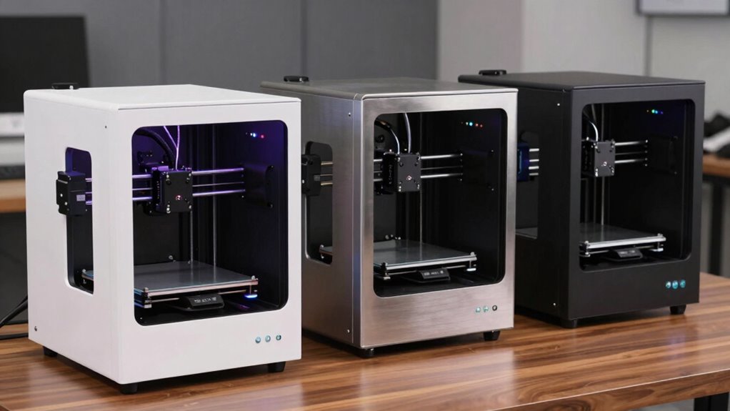 compare enclosed 3d printers
