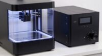 compare wash and cure stations
