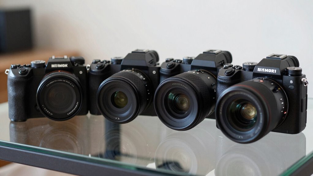 comparing 4k mirrorless cameras