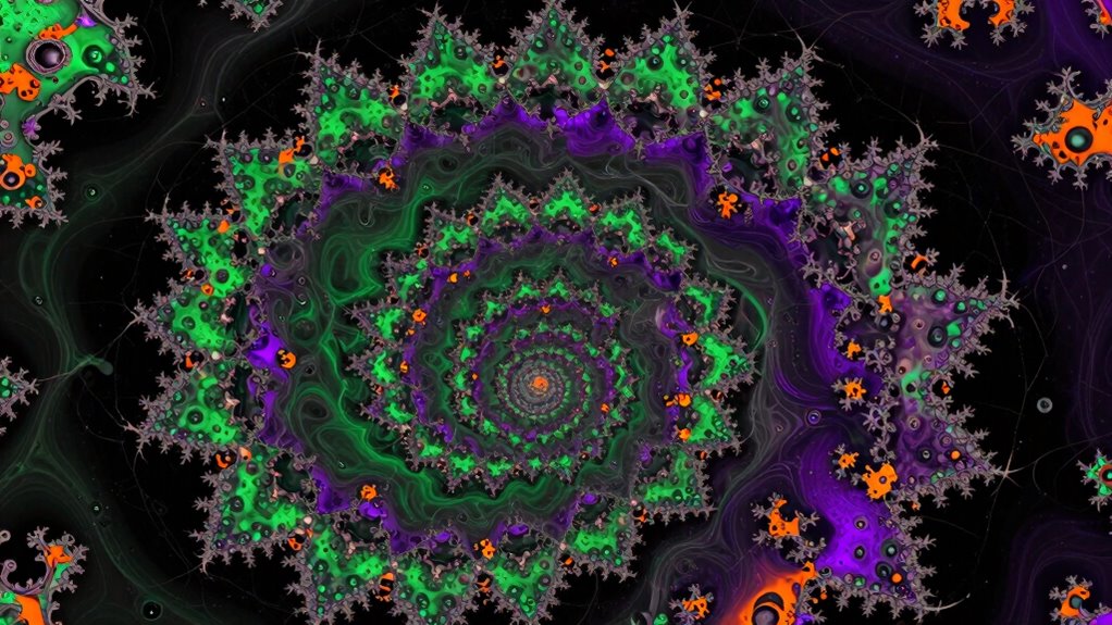 complex boundaries reveal infinity