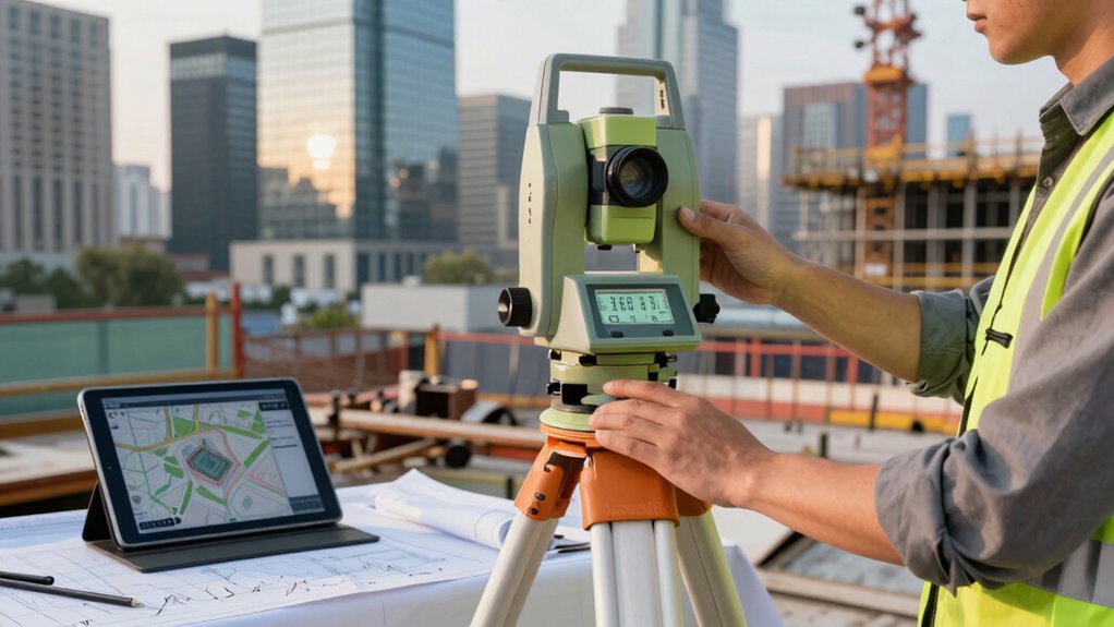 digital theodolites in geometry