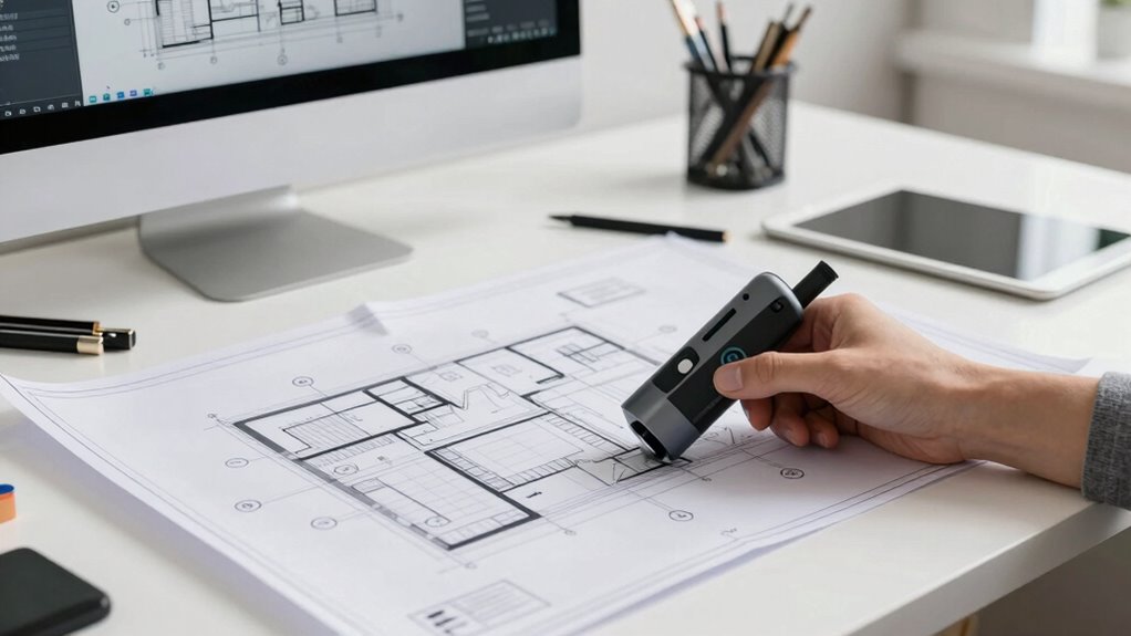 digitizing architectural plans