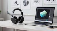 headphones enhance workspace focus