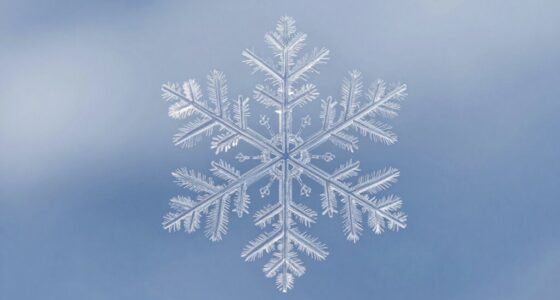 intricate icy geometric patterns