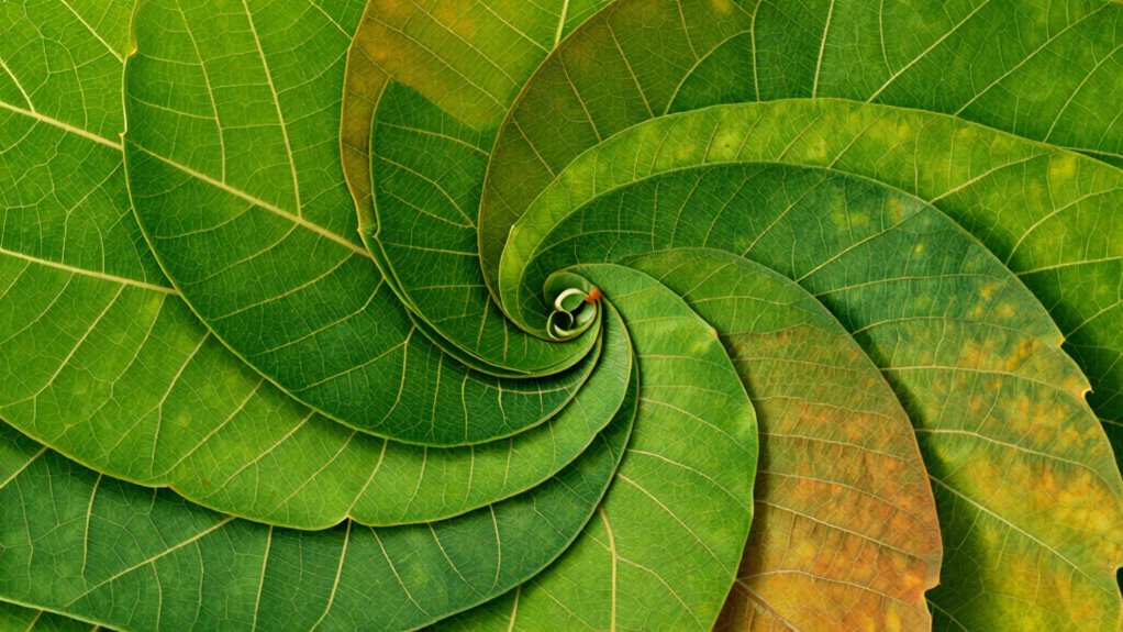 optimized leaf arrangement patterns