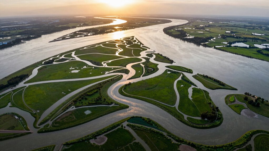 sediment deposition shapes delta landscapes