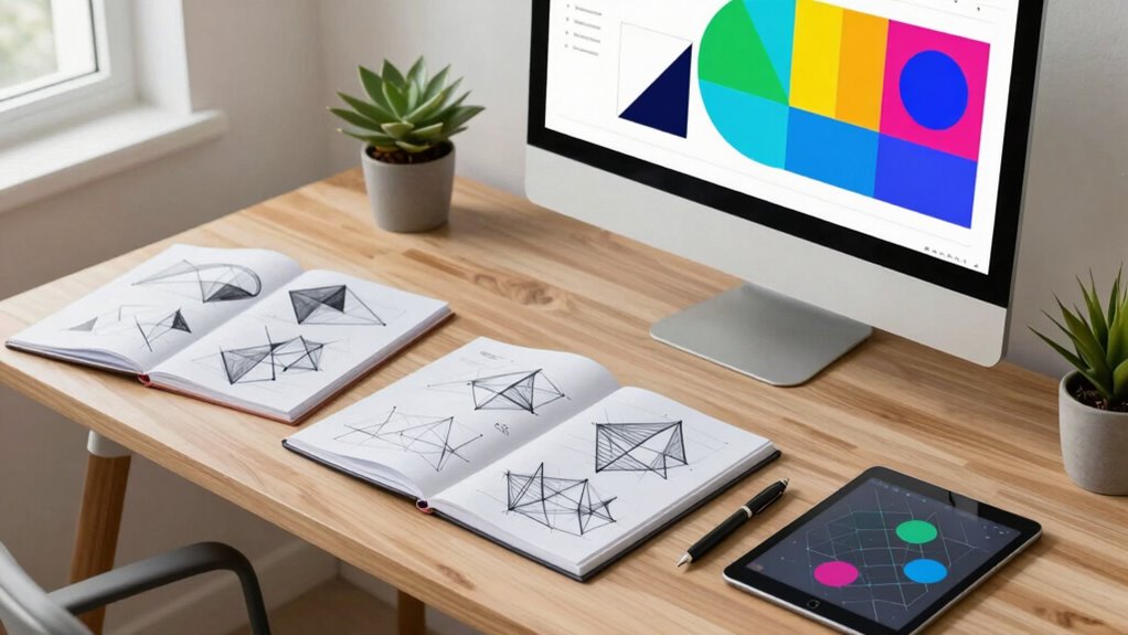 showcase precise geometric versatility