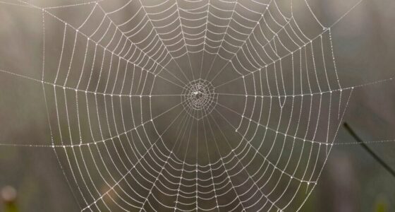 spiderwebs inspire radial design