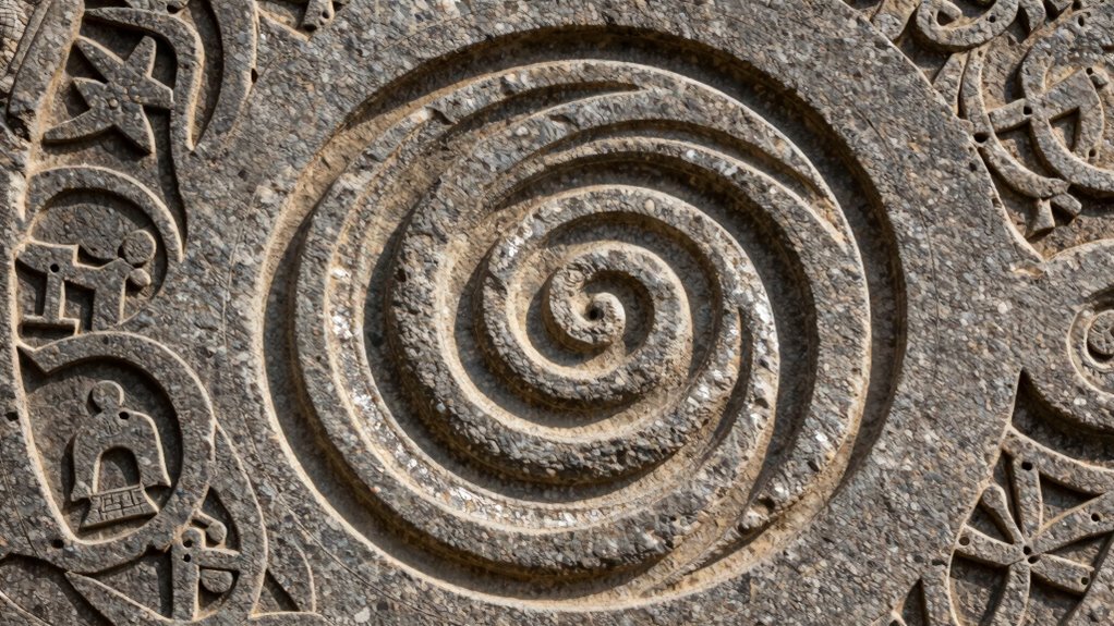 spirals symbolize eternal growth