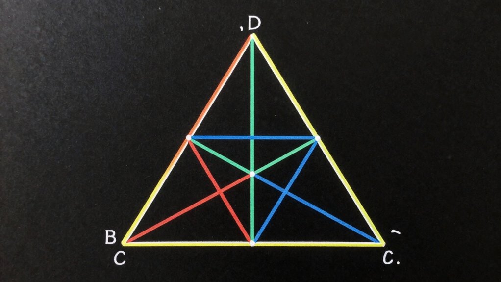 triangle relationships and ratios