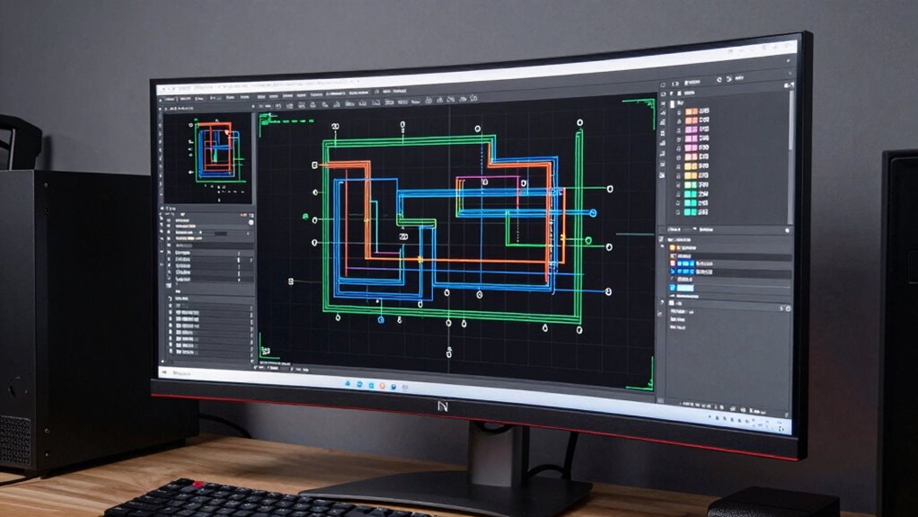 ultrawide cad monitor benefits